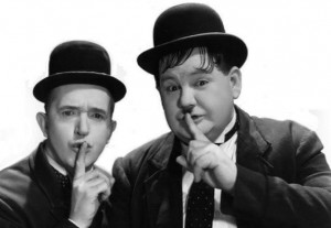 laurel and hardy shh