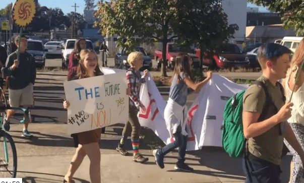 Video: Kids March to Court