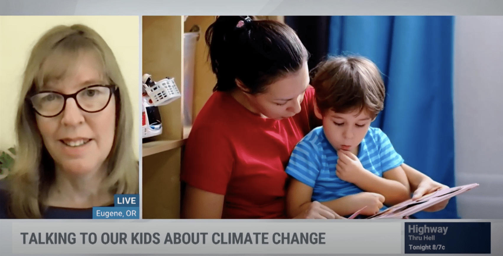 talking to kids about climate change mary democker