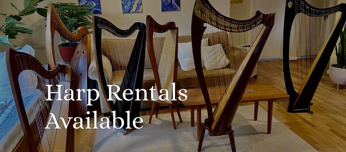 harp rentals available Mary DeMocker